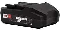 GESIPA Akku Pack für Blindnietsetzgerät (Spannung 14,4 V, 2,0 Ah, Li-Ion, Ersatzakku für Nietzangen) 1666440