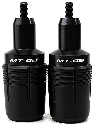 MOWOK Frame sliders For Yamaha MT03 MT-03 2026 2025 2024 2023 2022 2021 2020 2019 2018 2017 2016 2015 2014 Motorcycle Accessories Crash Protection pad Falling Protector Frame Sliders MT 03 (Black)