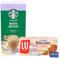 Cc1st Customers Come 1st Instant Coffee & Biscuit Combo Consists of Starbucks White Mocha Instant Coffee Sachets (5x24g) with LU Le Petit Biscotte Crunchy Cinnamon & Brown Sugar Biscuits (200g)