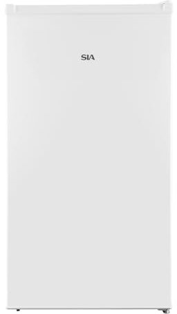 SIA SFR44WE 83L White Freestanding Under Counter Fridge With Chiller 2 Glass Shelves, Interior Light, E Energy Rating, 2 Year Manufacturer Warranty