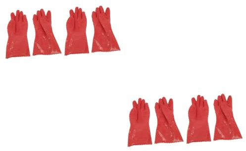 SEWOART 2pairs Veggie Peeling Gloves Potato Gloves for Cooking Kitchen Gadget Slip Random Color