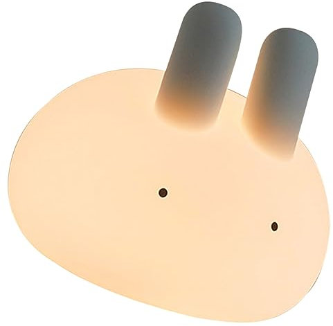 Tofficu Nachtlicht Fürs Kinderzimmer Led-nachtlicht Für Junge Mädchen Cartoon-nachtlicht Mit Hasen-design Nachttischlampe Mit Sanftem Licht Umgebungslicht Für Schlafzimmer Und