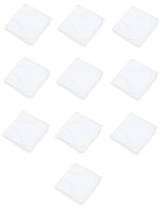 Healifty 10 Piezas Toallas De Microfibra para SPA Color Blanco Toallas De Belleza Desechables para Hotel para Pedicura y Baño
