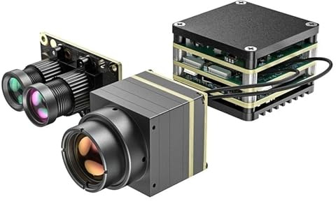 FPV-Drohnen-Kamera-Steuerungsmodul-Kit mit KI-Tracking und Wärmebildkamera, Dual-Kamera-Vision-System for RC-Flugzeuge