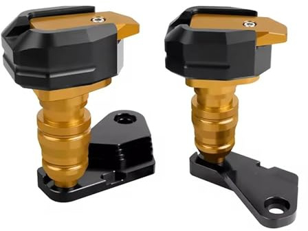 Für Suzuki GSXR1000 K9 GSX R 1000 GSX-R 1000 2009-2016 Rahmenschutz Sturzpads Verkleidungsschutz(GOLD)
