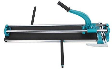 FTVOGUE Manual Tile Cutter Carbon Steel Tile Cutting Machine 600mm Ball Bearing Rail 6 to 16mm Thickness 0 to 45 Degree Cutting for Porcelain Ceramic Floor Wall