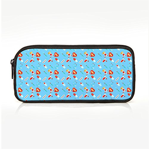 Coloranimal Fashion Krankenschwester-Puzzle-Aufbewahrungstasche für Teenager Mädchen Federmäppchen