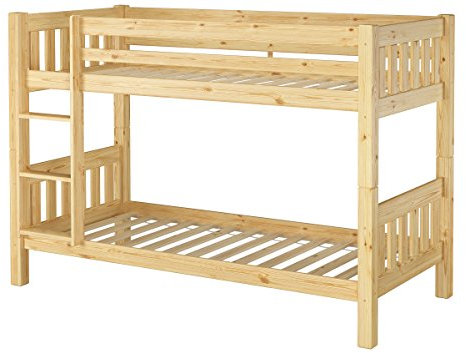 Erst-Holz®Kinderetagenbett massiv Kiefer Kinderzimmer 90x200 Stockbett Hochbett 60.06-09