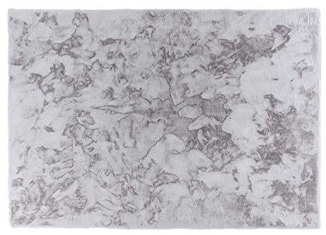 Schöner Wohnen Tender Kunstfell-Teppich 150x80 Silber