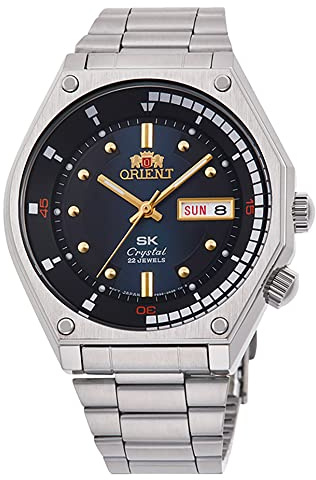 Orient Neo 70s Revival Vintage Montre-bracelet automatique pour homme à remontage manuel mécanique sport bracelet et boîtier en acier inoxydable