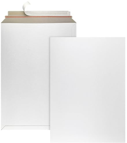 Netuno 100 vit SRA3 fraktpåsar av kartong 320 x 455 mm 450 g kuvert utan fönster helkartong fotodokumentkuvert