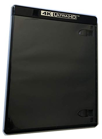 Viva Elite New 1 Official 3 Discs 4K UHD Replacement Case Black 12.5mm (Pack of 1)