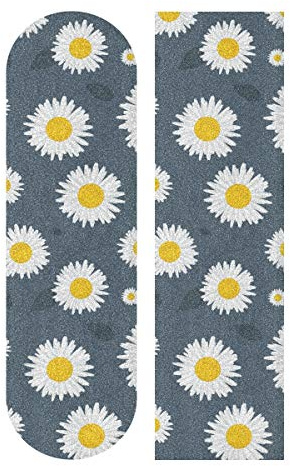 BEUSS Sonnenblume Gänseblümchen Floral Muster Skateboard Griptape Rutschfest Griptapes