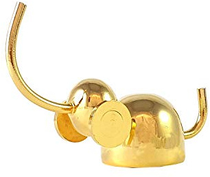 Step Paris Ringhalter Elefant goldfarbenes Metall