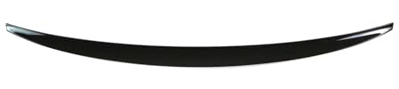 OMAC Heckspoiler Heckflügel Hecklippe Compatible con Skoda Octavia Limo 2012-2020 ABS Negro