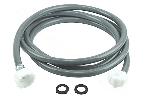 Zulaufschlauch Waschmaschinenschlauch Spülmaschine Wasserschlauch Waschmaschine Geschirrspüler inkl. Dichtung (1m)