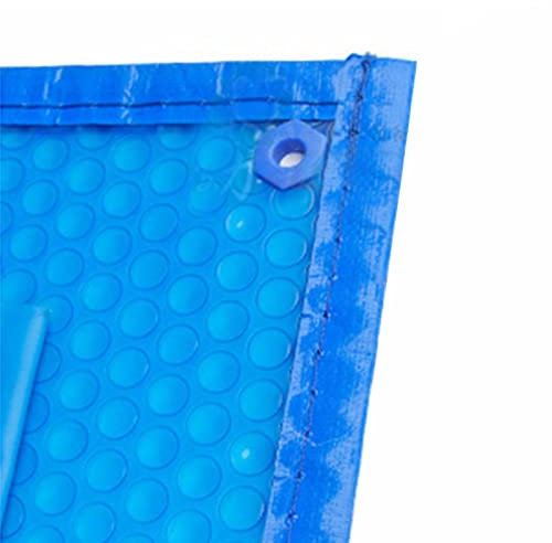 JLXJYS Pool Solarplane Poolheizung Solarpool -Abdeckung rechteckig mit Grommet, blau Sport Sommer-Winterblasenheizungsdecken, oberirdische und im Boden verwendete Pools (Size : 4m x 8m(13ftx26ft))