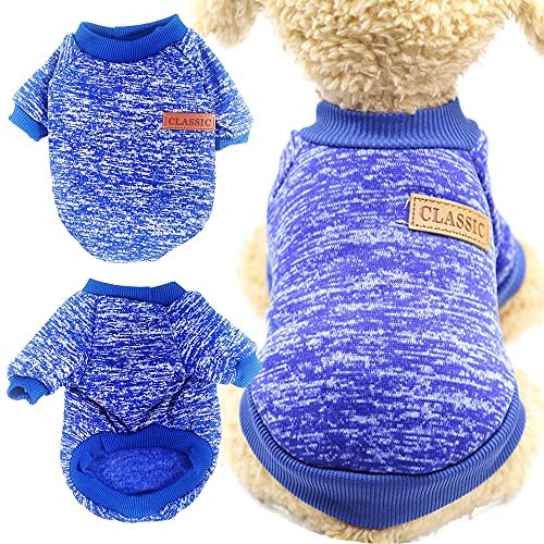 Warme Hunde Pullis,Haustier Pullover Grau,Hundepullover Winter,Haustierkleidung Katze,Sweater Hunde,Hund Kleidung,Hundepullover für Kleine und mittelgroße Hunde