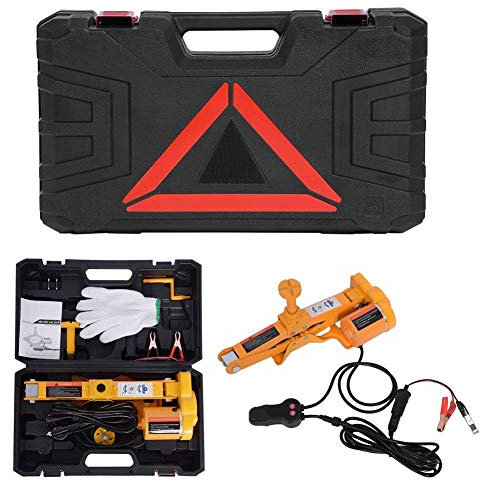 Elektrischer Wagenheber, 2T, 12 V, Auto-Elektro-Wagenheber, Scherenheber, Reifenwechsel-Scherenhebebühne für Auto-SUV-Scherenhebebühne