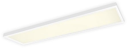 Xtend EcoLight LED Panel 120x30 Neutralweiß 4000K 40W 3400lm Aufbaurahmen Alu weiß flimmerfrei Deckenleuchte Anbaupanel Netzteil PLe2.2