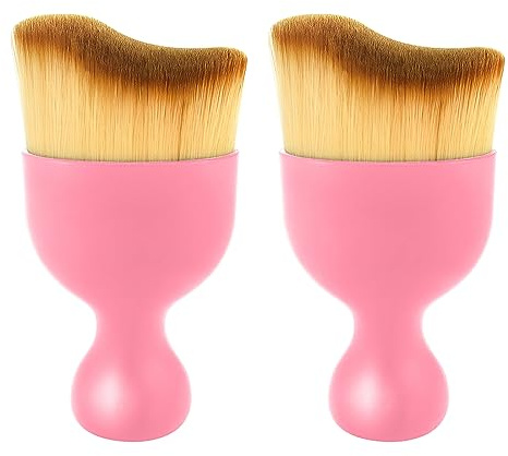 Car Interior Cleaning Brush Car Duster Interior with Ultra Soft Bristles Auto Detailing Brushes Dusting Car Accessories for Dashboard, AC Vents, Leather, Scratch-Free (2Pack_Pink) | Auto Detailing Brushes Dusting Car Accessories for Dashboard, AC Vents, Leather, Scratch-Free (2Pack_Pink)