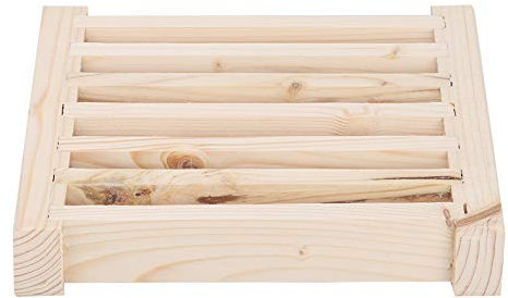 Tomotato Rejilla de ventilación de Madera, Rejilla fácil de Instalar para Sauna, Kit de ventilación de Madera, Accesorio para saunas y Salas de Vapor, para Espacios de relajación en casa