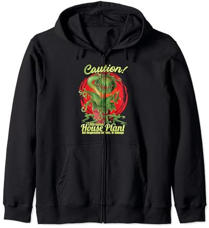 Venus Fly Trap Carnivorous Untrained House Plant Design Zip Hoodie