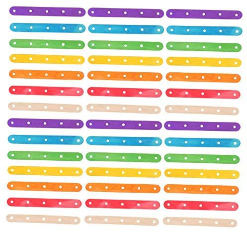 Operitacx 100st Eisstiel Diy & Handwerk Dekorationswerkzeuge Handgemachter Lutscher-stick Eisstange Wachs-applikator-sticks Wachsstift Zur Haarentfernung Holz Schmücken Eis Am Stiel
