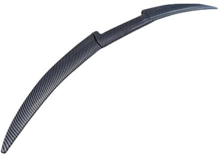 ZWBC Heckspoiler Auto für Opel Vauxhall Adam M13 2013-2019, Kofferraumspoiler Flügel Lippe Heckklappenspoiler Dekoration Styling Zubehör,B/Carbon Fiber Look