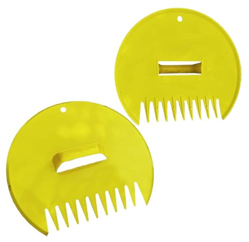 Rastrello a mano – 300 G Pale per foglie leggere per il giardino e il cortile | Rastrello per prato facile da usare | Pale per foglie di artigli, rimozione della neve ' per accessori da