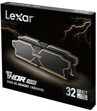 Lexar DDR5-6000 DIMM 2x16GB Thor Gaming