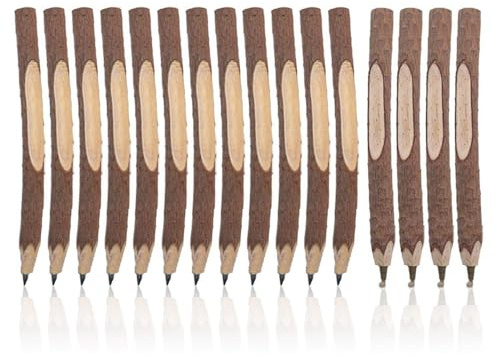 12 Wooden Pencils, 4 Ballpoint Pens, Wooden Pens, Pencil Personalization, Wooden Pencils