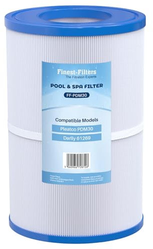 Finest-Filters Compatible With PDM30 Spa Filter, Replacement Cartridge Oval Filter Compatible with Pleatco PDM30 Dream Maker Hot Tubs Filbur FC9940 Other 461269
