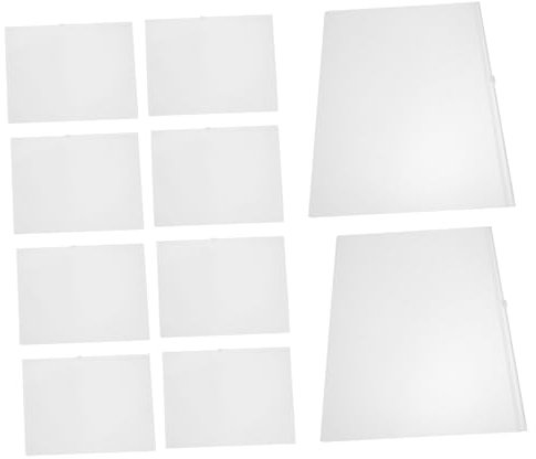 OFFSCH 10stücke Grosse Fassungsvermögen Geldscheintasche Mit Reißverschlussdesign Dekorative Schreibwarentasche Für Bleistifte Kugelschreiber Lineale Scheren Zirkel Etc
