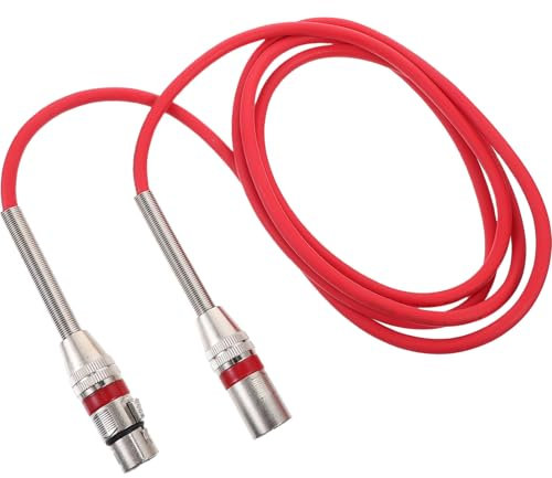 ibasenice Xlr Mikrofonkabel Symmetrisches Audiokabel Für Mixer Lautsprecher Und Studioaufnahmen Robust Und Tragbar