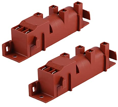 Rastapulz 2 X 220 – 240 V Gas Stufa Elettricità Impuls Accenditore con connettori per dispositivi di sicurezza