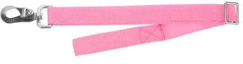 Adorainbow Futtereimergurt Einfach zu Bedienen Verstellbarer aus Verschleißfestem Nylon und Metall Praktischer Eimeraufhänger für Pferde zum Einhängen an und Zaunpfosten