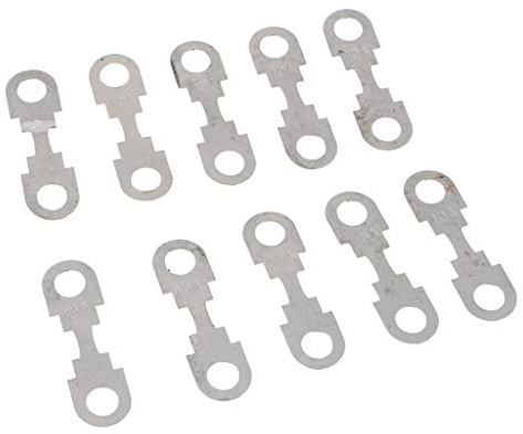 MagiDeal Tira de Fusibles de Metal Plano para Coche de 10 Piezas para SEAT Skoda Ford 12V - 40A