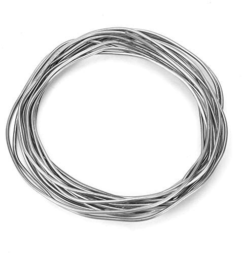 Kuuleyn Kupfer-Aluminium-Kerndraht, Kupfer-Aluminium-Flussmittel-Schweißdraht Niedertemperatur-Kupfer-Aluminium-Schweißstab für Heizkörper, Motoren, Haushaltsgeräte(10m)