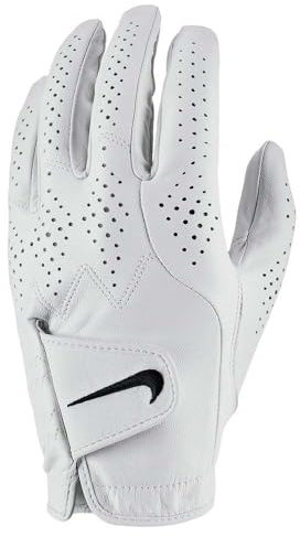 Nike Golfhandschuh Tour Classic IV für die rechte Hand weiß | weiß | schwarz klein