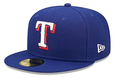 New Era Texas Rangers MLB AC Performance EMEA Blue 59Fifty Basecap - 7 5/8-61cm (XL)