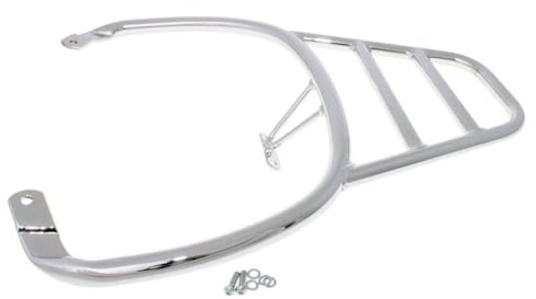 2EXTREME Top Case Träger/Gepäckträger Chrom kompatibel mit Vespa Primavera 125 ie E2, Sprint 50 2T AC