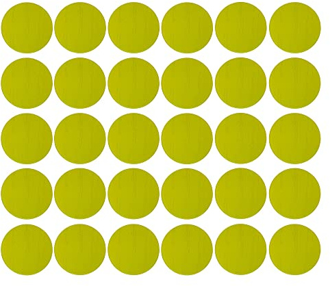 cyclingcolors 30 x Cover Caps Self-Adhesive 20 mm Cupboard Shelf Drill Hole Cover for Sticking Protective Caps Light Green