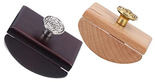 NUOBESTY 2stücke Tragbare Holz Tintenabsorber Wippe Schnelltrocknendes Werkzeug Für Büro Und Kalligraphie Praktische Tintenaufnahme Für Stempel Und Kreative Schreibprojekte