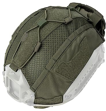 IDOGEAR House Taktische Helmtasche mit Tasche Akku NVG Helm Gegengewicht für Fast Helmet Größe M/L/XL Helm Zubehör
