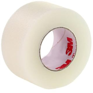 Transpore Surgical Tape, 2.5cm x 9.1m (1 Roll) | Hypoallergenic | Transpore Tape | Medical Tape for Skin, Dressings and Face | Blister Tape | Bandage Tape | First Aid Tape Suitable for Sensitive Skin