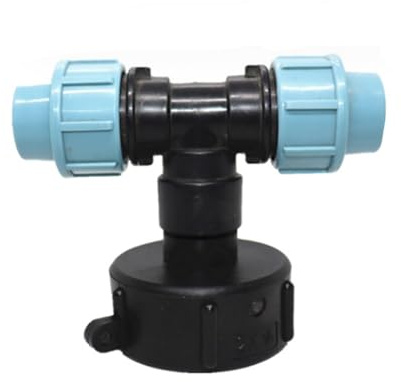 Connecteur fileté pour réservoir IBC S60X6 à filetage grossier pour raccords PE de 25 mm