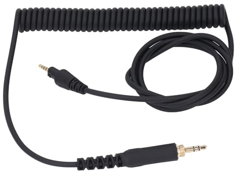 XUMIUZIY Headphone Sound Cable for DJ HDJ CUE1 HDJ CUE1BT HDJ X5 HDJ X7 HDJ S7 Headphones, Headphone Replacement Audio Cable, 3.5mm Stereo Plug and 6.3mm Adapter Audio Cable