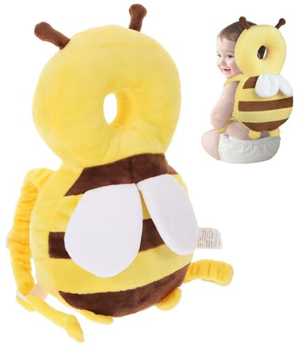 NathrBTV Baby Kopfschutz Rucksack Einstellbar Baby Head Protector Kopfschutz Baby Umfallen Geeignet Für Kinder Im Alter Von 24 Monaten Bis 4 Jahren Die Krabbeln Und Laufen Lernen