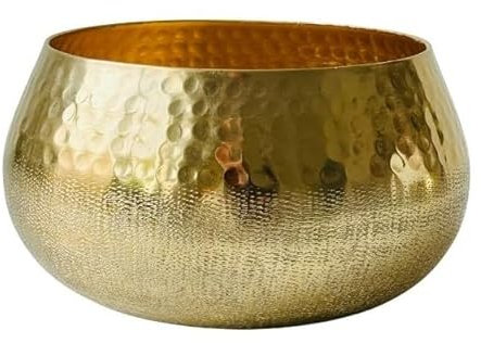 Generisch Schale Deko - Deko Schale - Gold - Metall - Aluminium